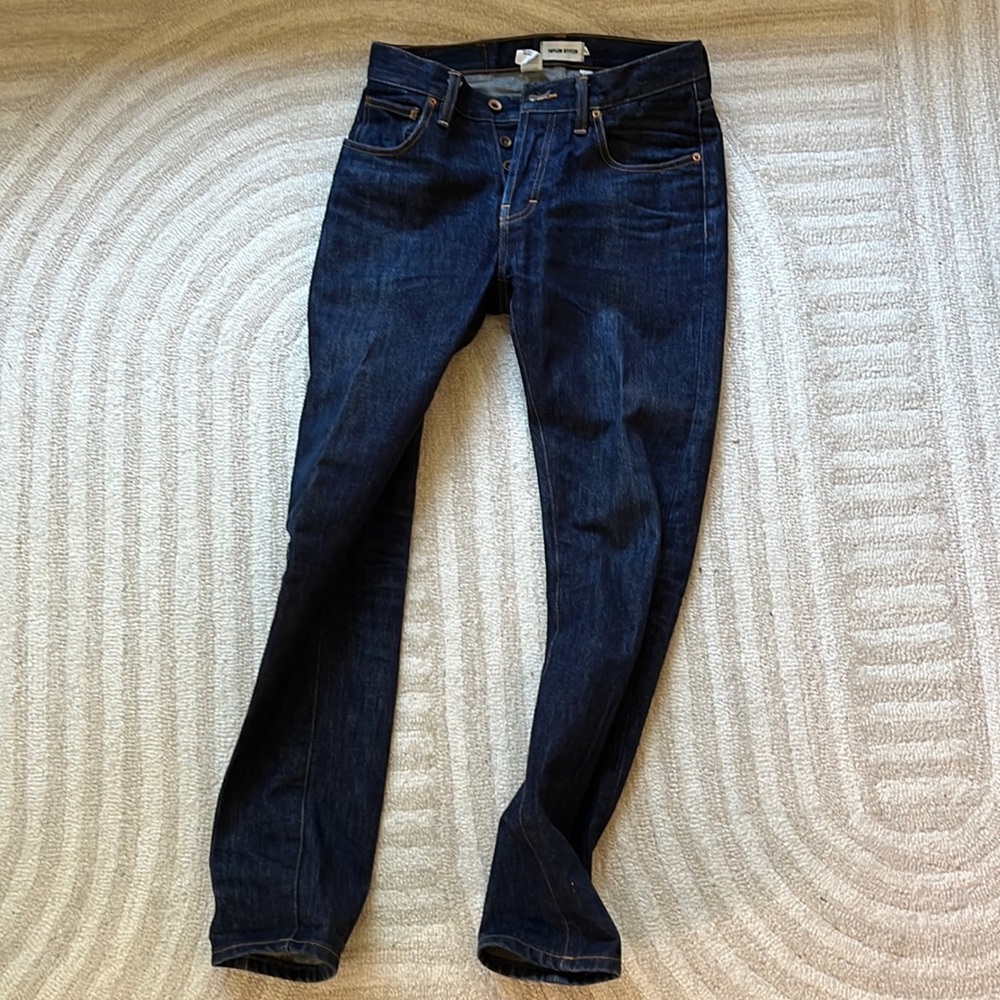 Taylor Stitch Raw Denim Slim Fit Jean